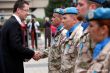 Minister Glv ocenil vojakov po nvrate z misie na Cypre