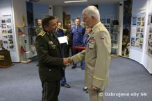 Predseda vojenskho vboru NATO a velite spojeneckho Velitestva pre transformciu na nvteve